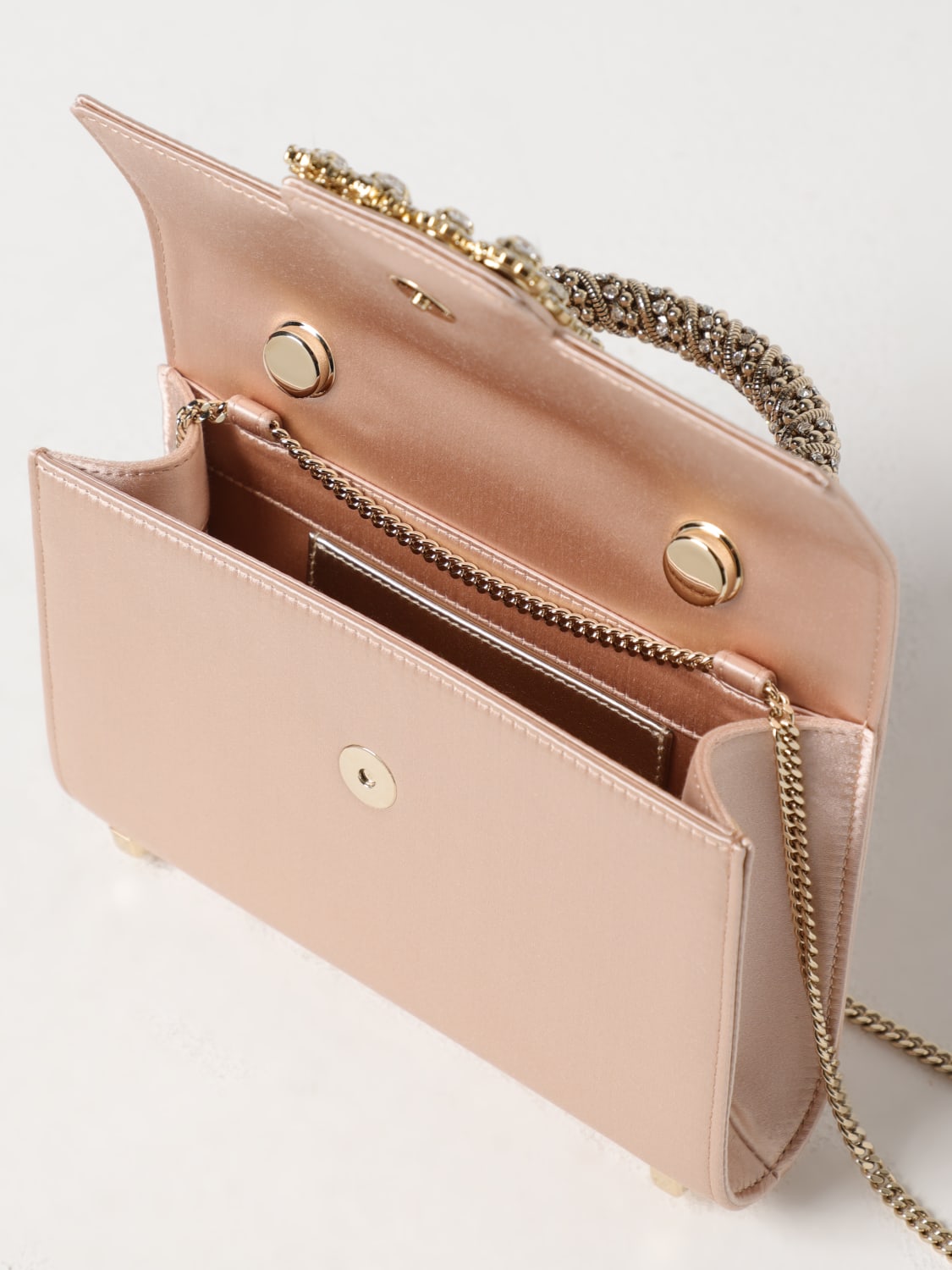 ROGER VIVIER MINI BAG: Shoulder bag woman Roger Vivier, Blush Pink - Img 4