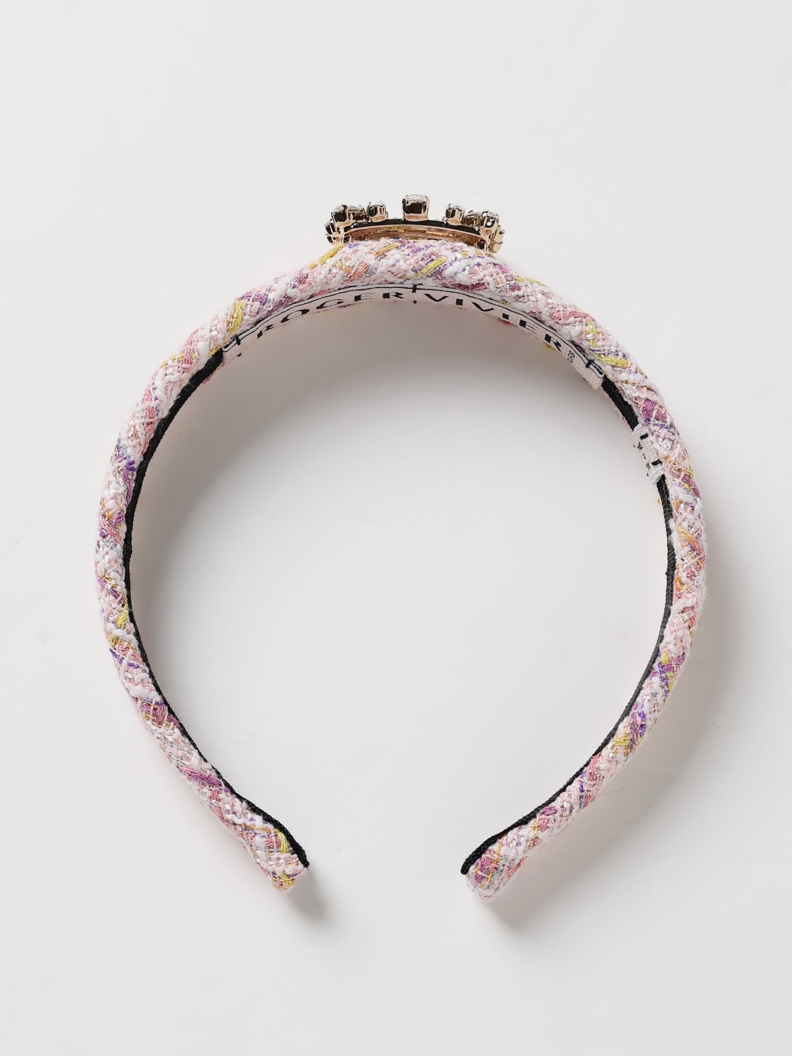 ROGER VIVIER HAIRBAND: Аксессуары для волос Женское Roger Vivier, Розовый - Img 1