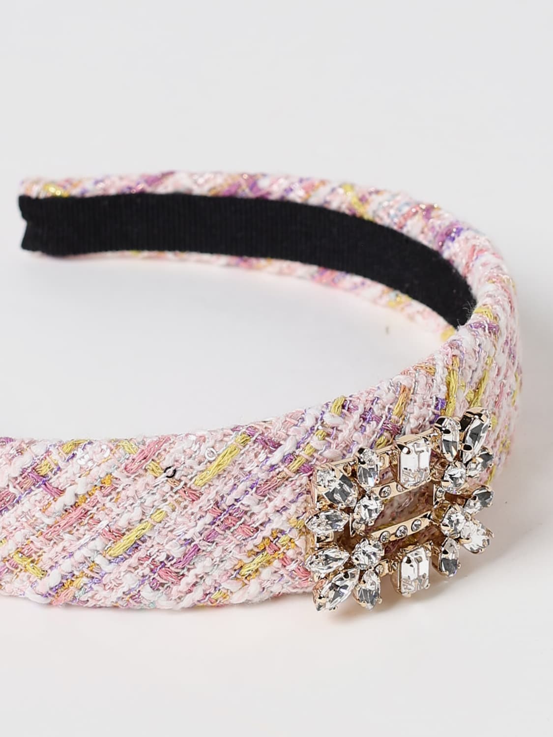 ROGER VIVIER HAIRBAND: Аксессуары для волос Женское Roger Vivier, Розовый - Img 2