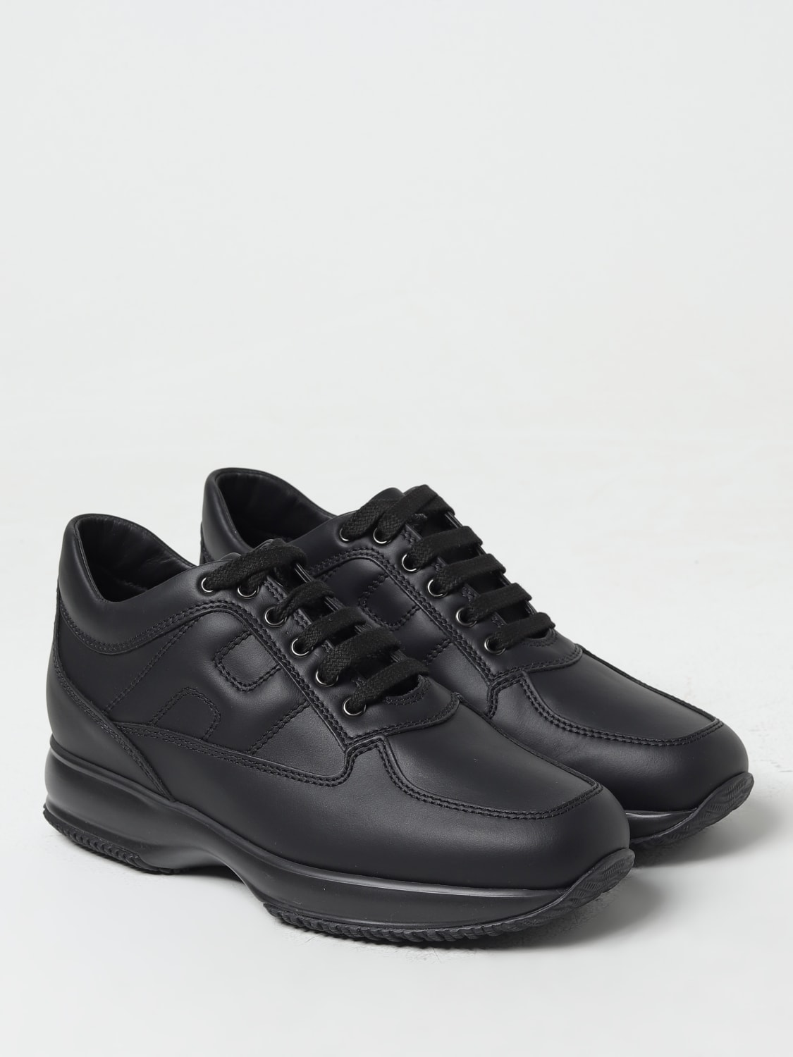 HOGAN SNEAKERS: Sneakers men Hogan, Black - Img 2