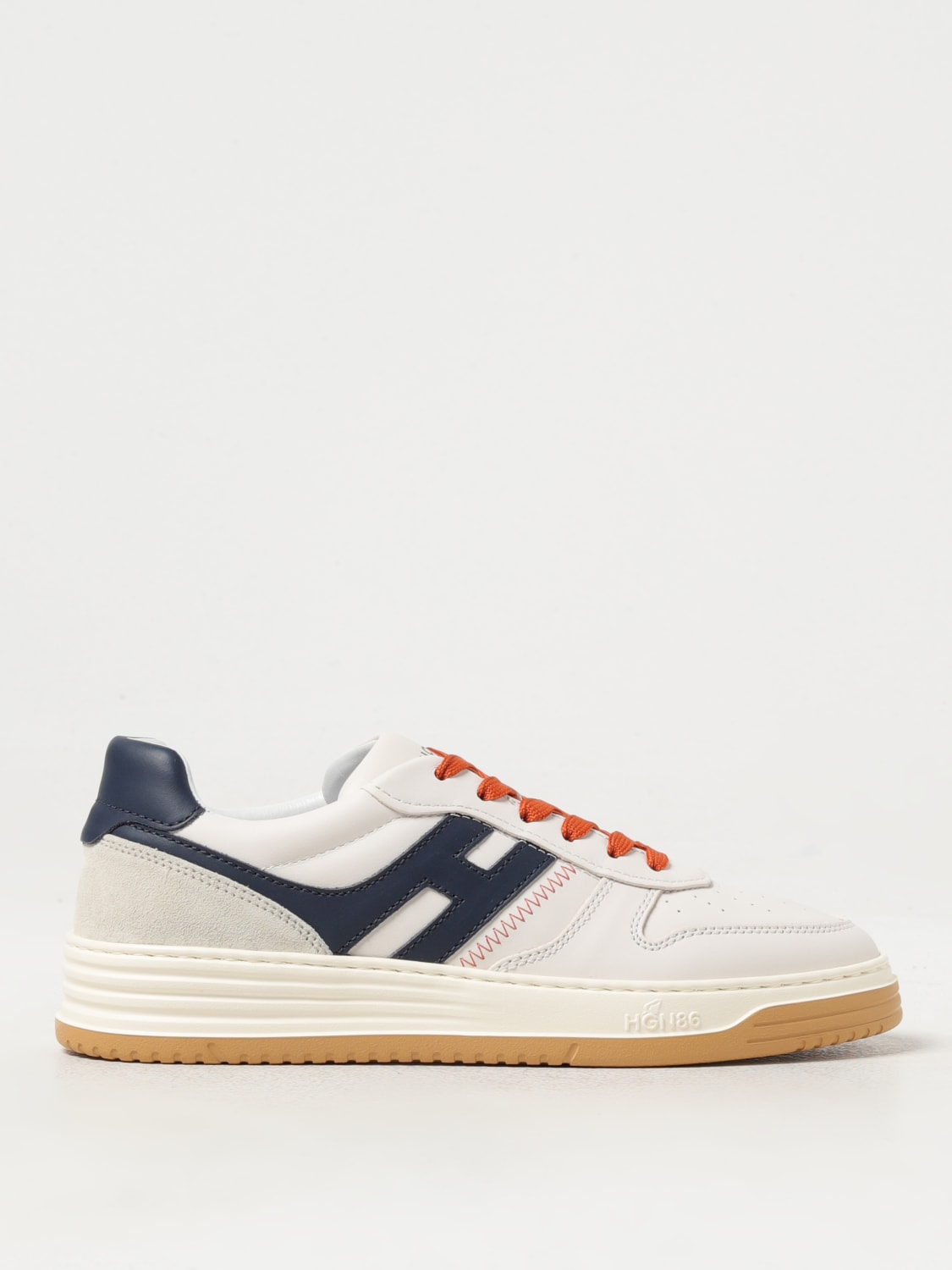 Hogan Outlet Sneakers men White Hogan sneakers HXM6300EU50ODZ online at GIGLIO.COM