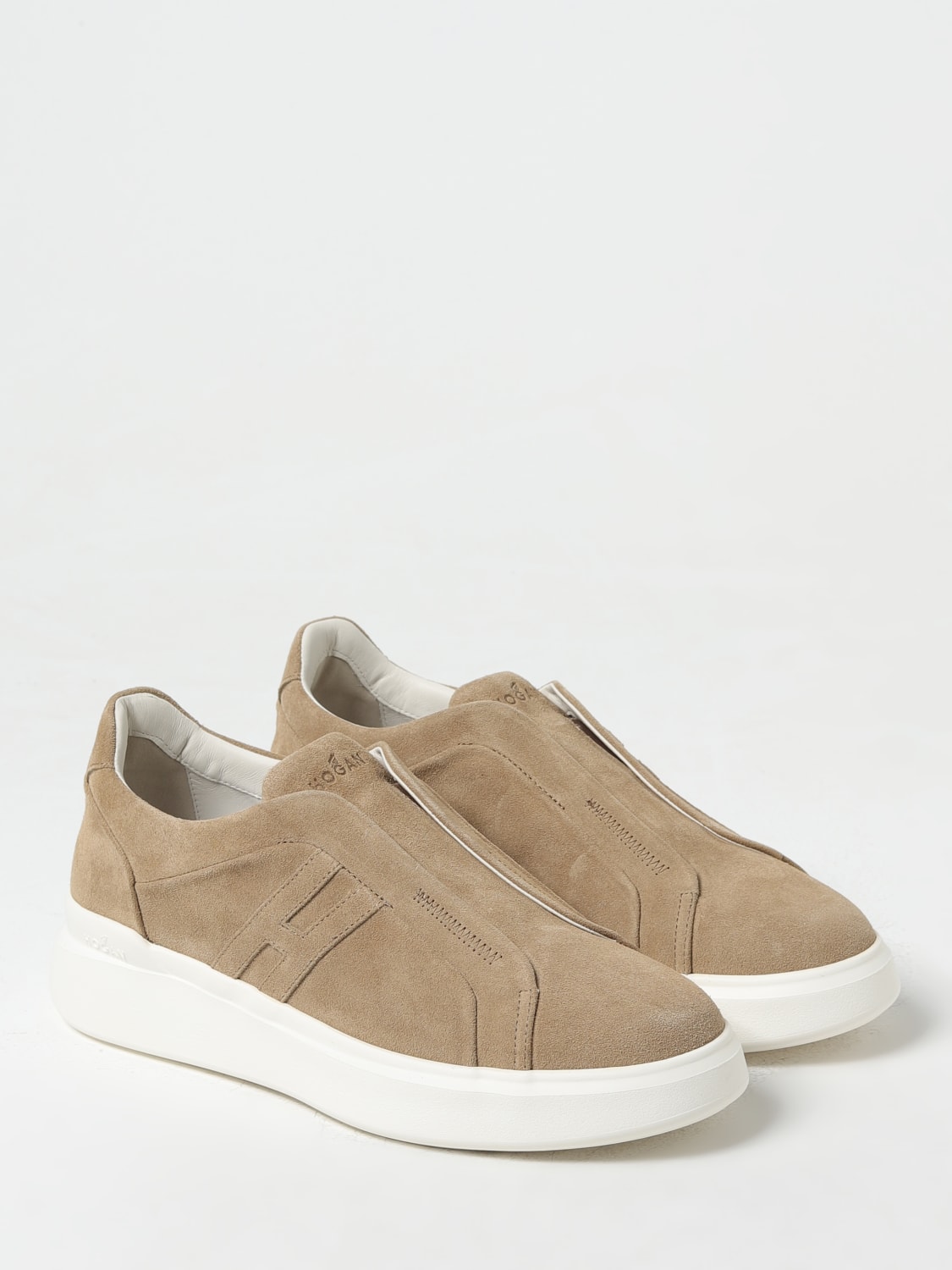 HOGAN SNEAKERS: Sneakers men Hogan, Beige - Img 2