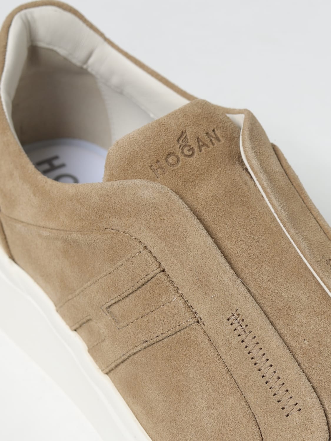 HOGAN SNEAKERS: Sneakers men Hogan, Beige - Img 4