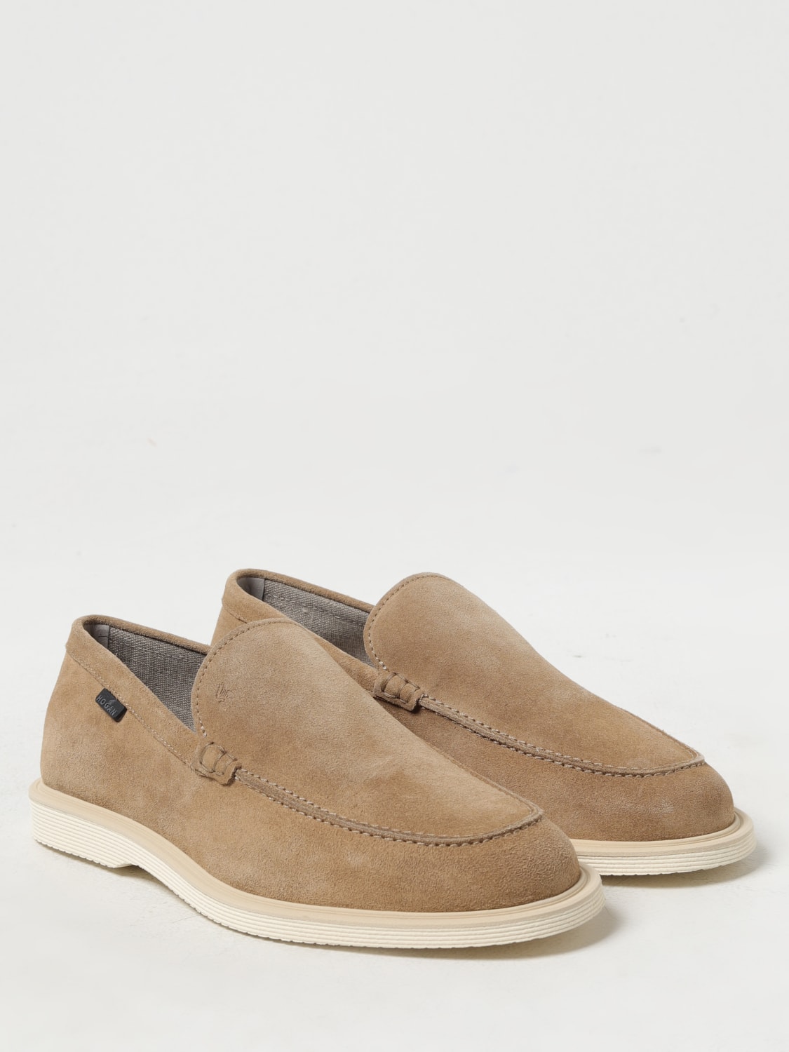 HOGAN MOCASINES: Zapatos hombre Hogan, Beige - Img 2