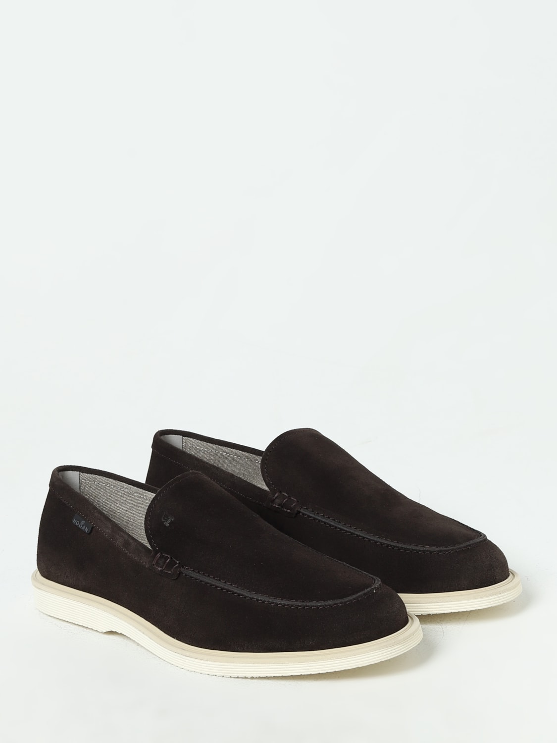HOGAN LOAFERS: Shoes men Hogan, Brown - Img 2