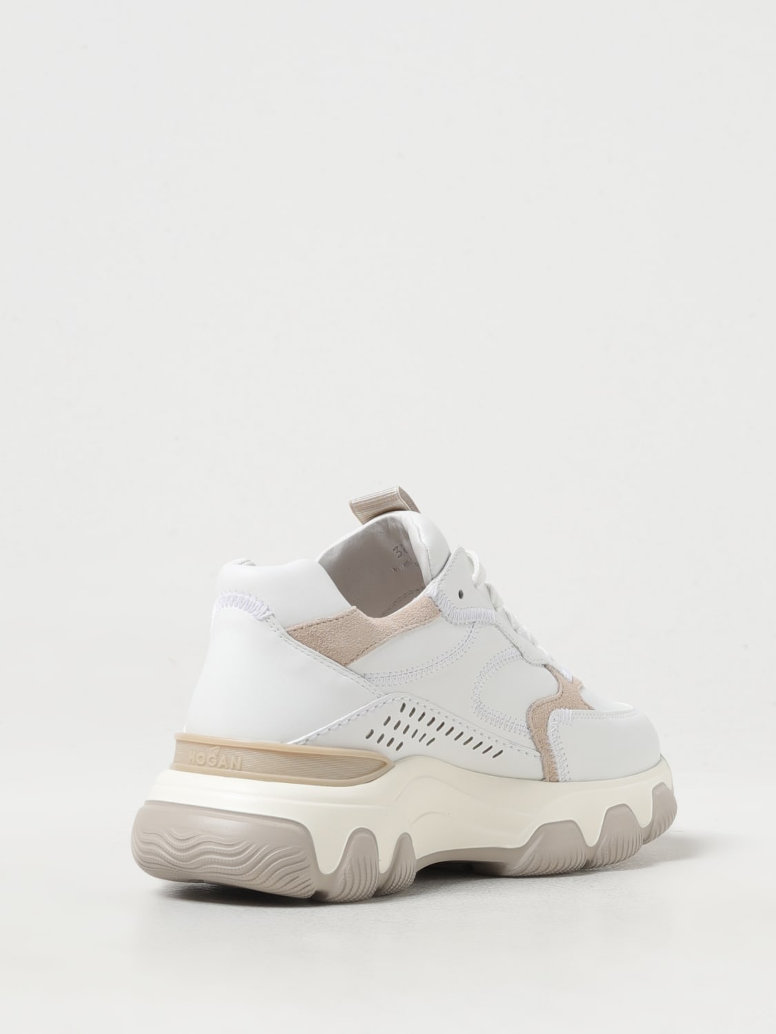 HOGAN SNEAKERS: Sneakers woman Hogan, Beige - Img 3