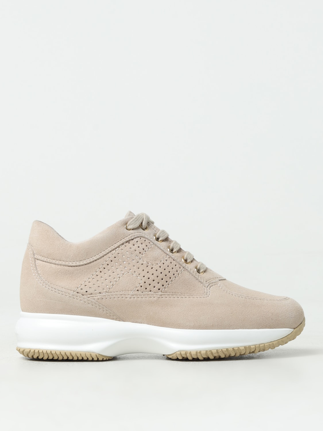 HOGAN SNEAKERS: Sneakers woman Hogan, Beige - Img 1