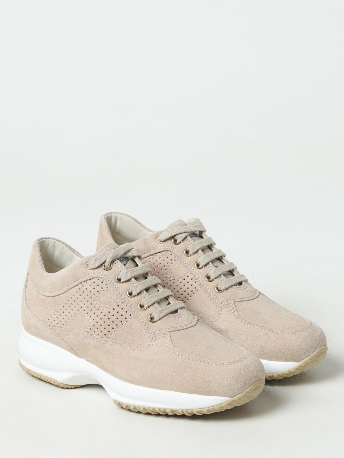 HOGAN SNEAKERS: Sneakers woman Hogan, Beige - Img 2