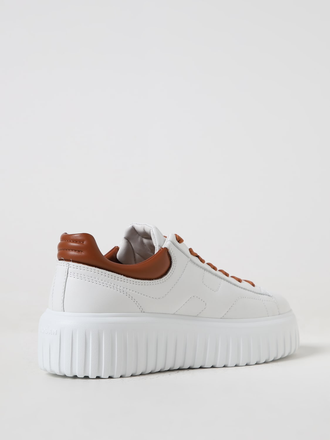 HOGAN SNEAKERS: Hogan Nappa leather sneakers, White 2 - Img 3