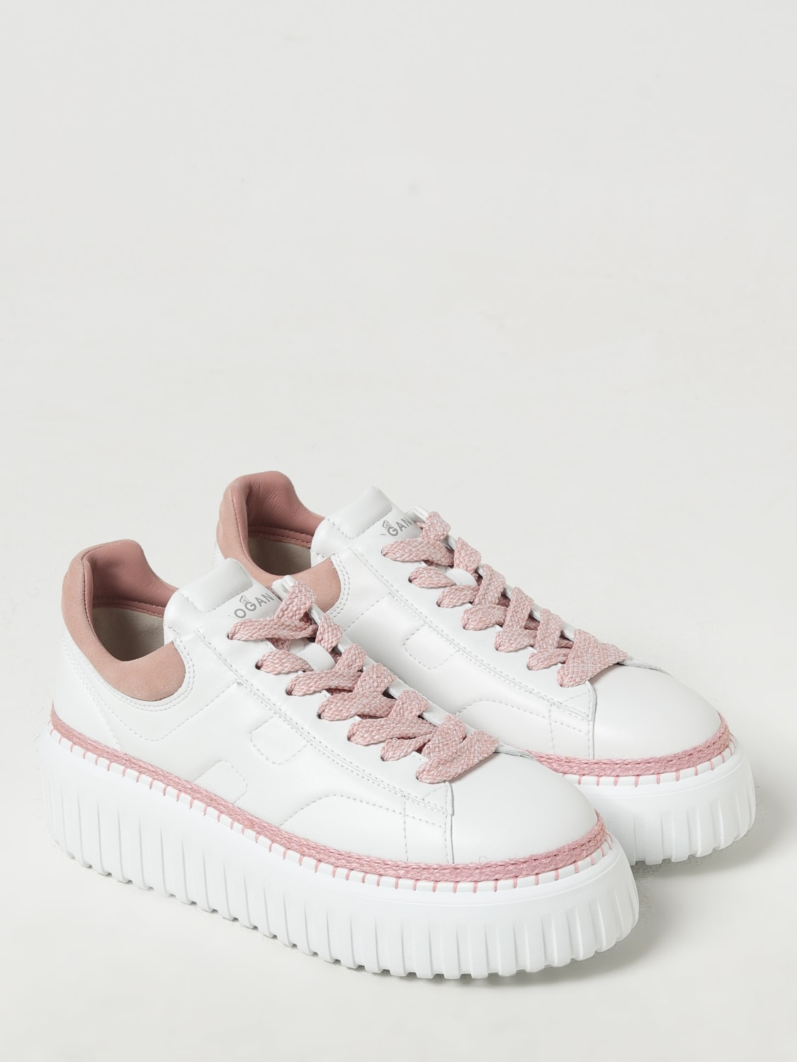 スニーカー HOGAN Women Sneakers HXW6590 FC60N1M 0CA9 White HOGAN Hi-Fi White Leather Women's Sneakers