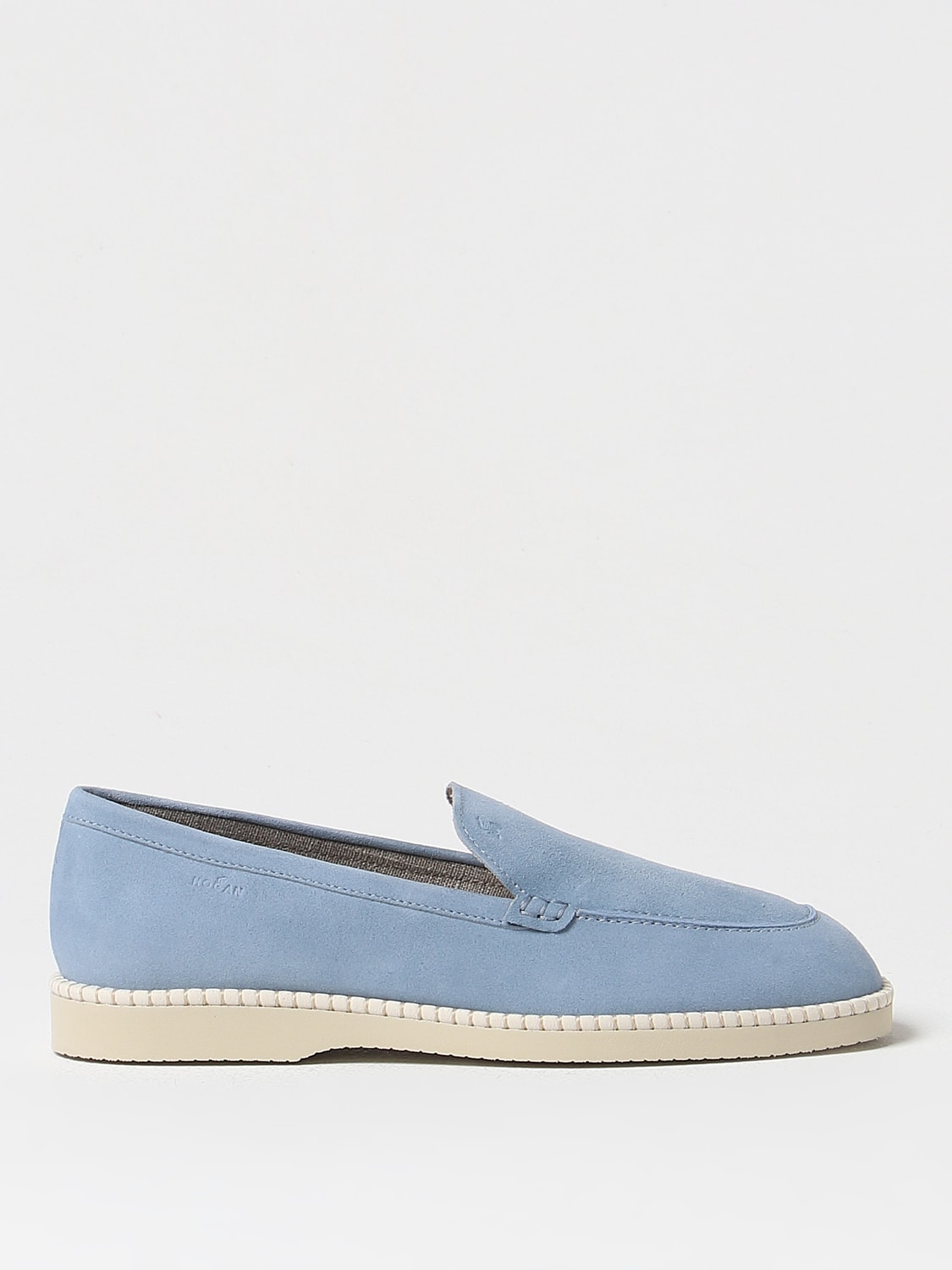 HOGAN LOAFERS: Shoes woman Hogan, Sky Blue - Img 1