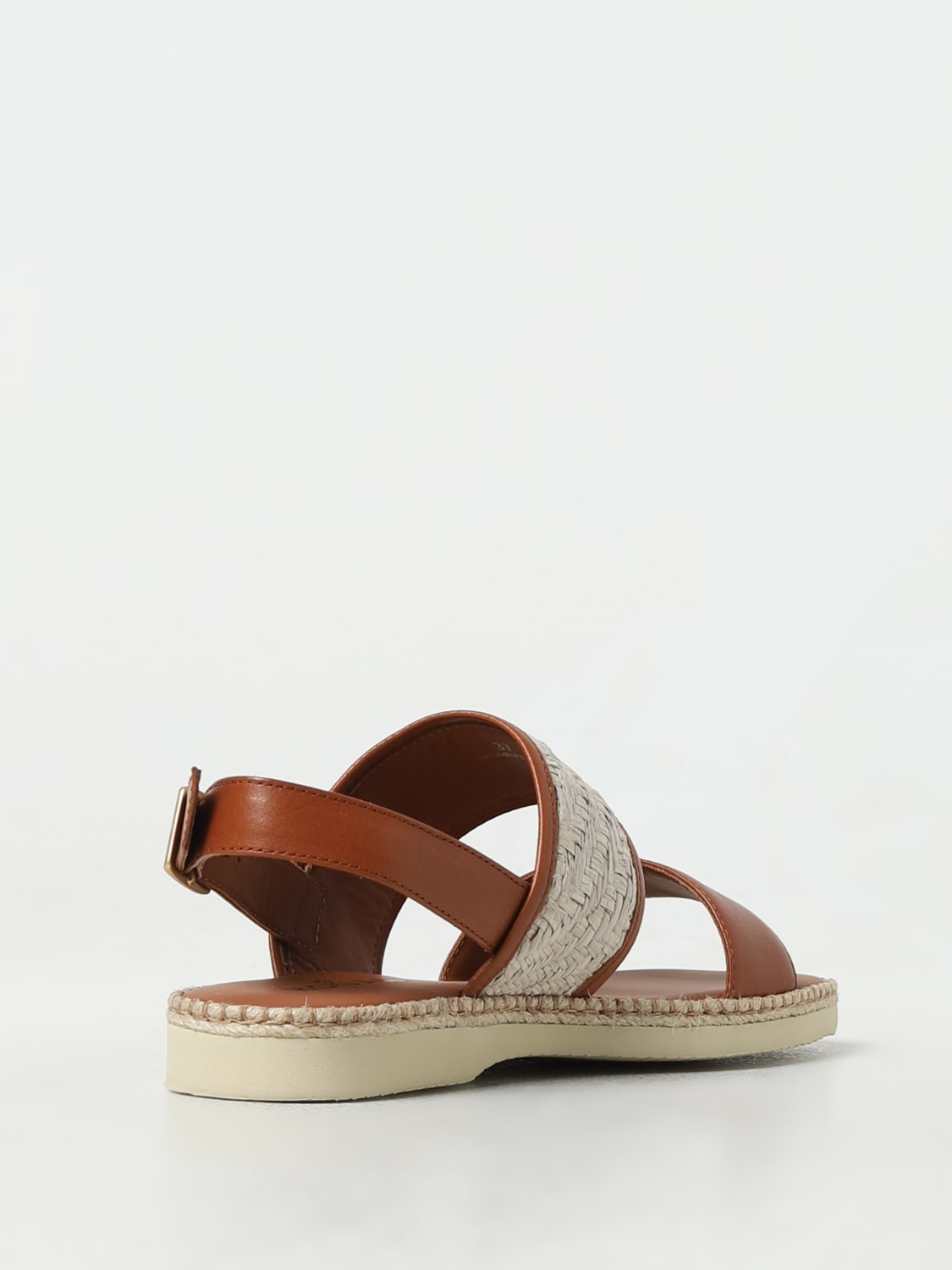 HOGAN FLAT SANDALS: Shoes woman Hogan, Leather - Img 3