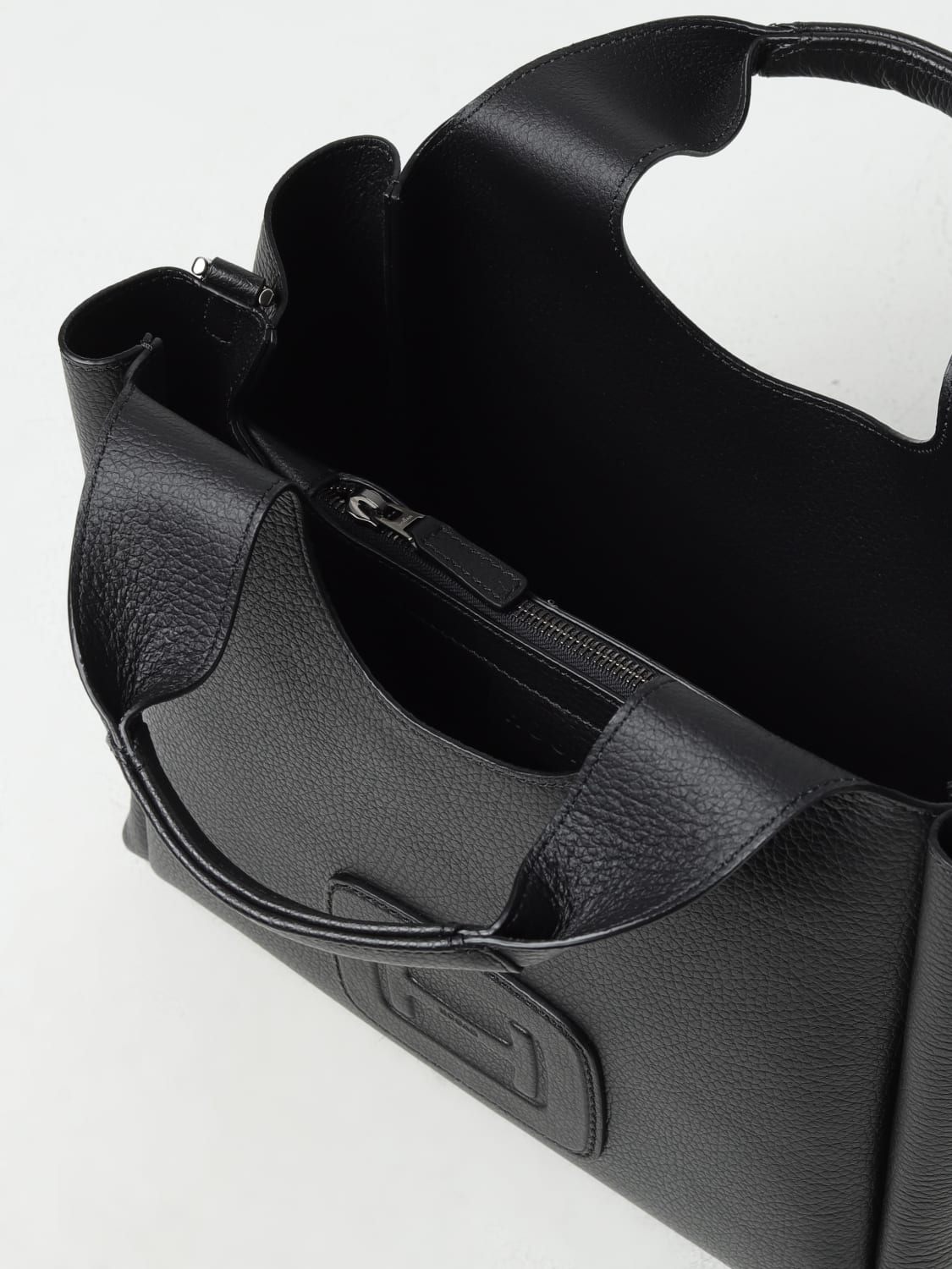 ハンドバッグ HOGAN Woman Handbag Black KBW01M30200QVD B999 Hogan H-Bag Shopping Bag Small BLACK for Woman