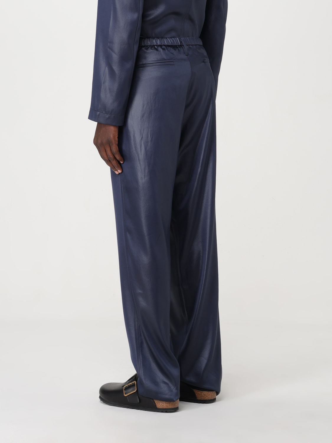 NANUSHKA PANTS: Nanushka men's pants, Navy - Img 3