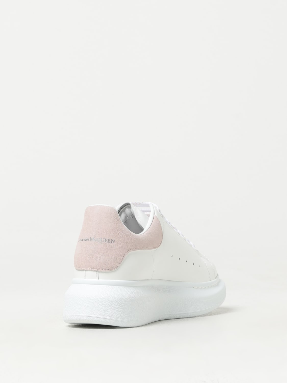MCQUEEN SNEAKERS: Sneakers Larry McQueen in pelle, Bianco 1 - Img 3