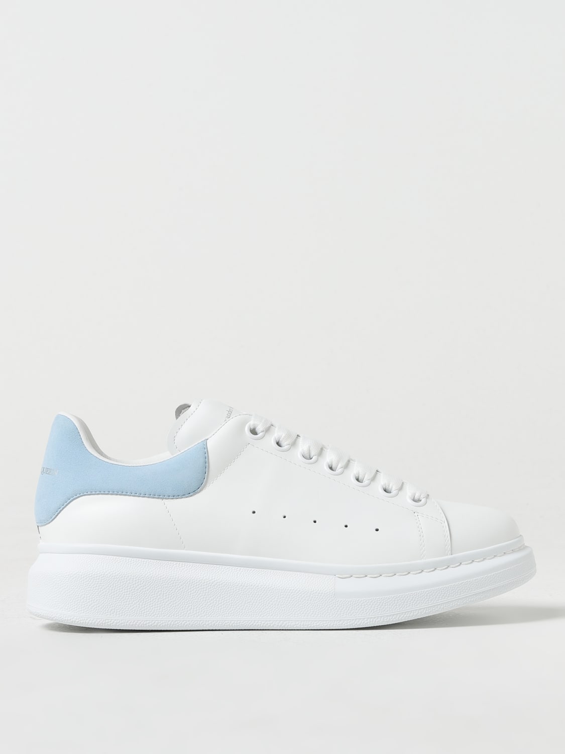 MCQUEEN SNEAKERS: McQueen Larry leather sneakers, White 2 - Img 1
