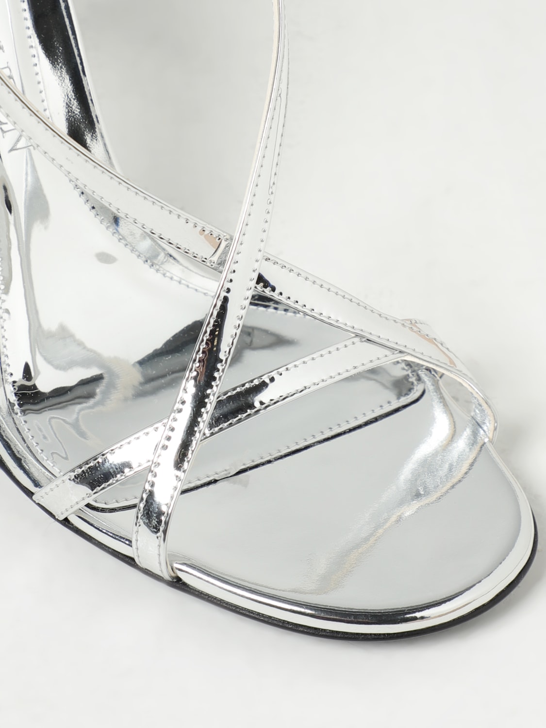 ALEXANDER MCQUEEN HEELED SANDALS: Shoes woman Alexander McQueen, Silver - Img 4