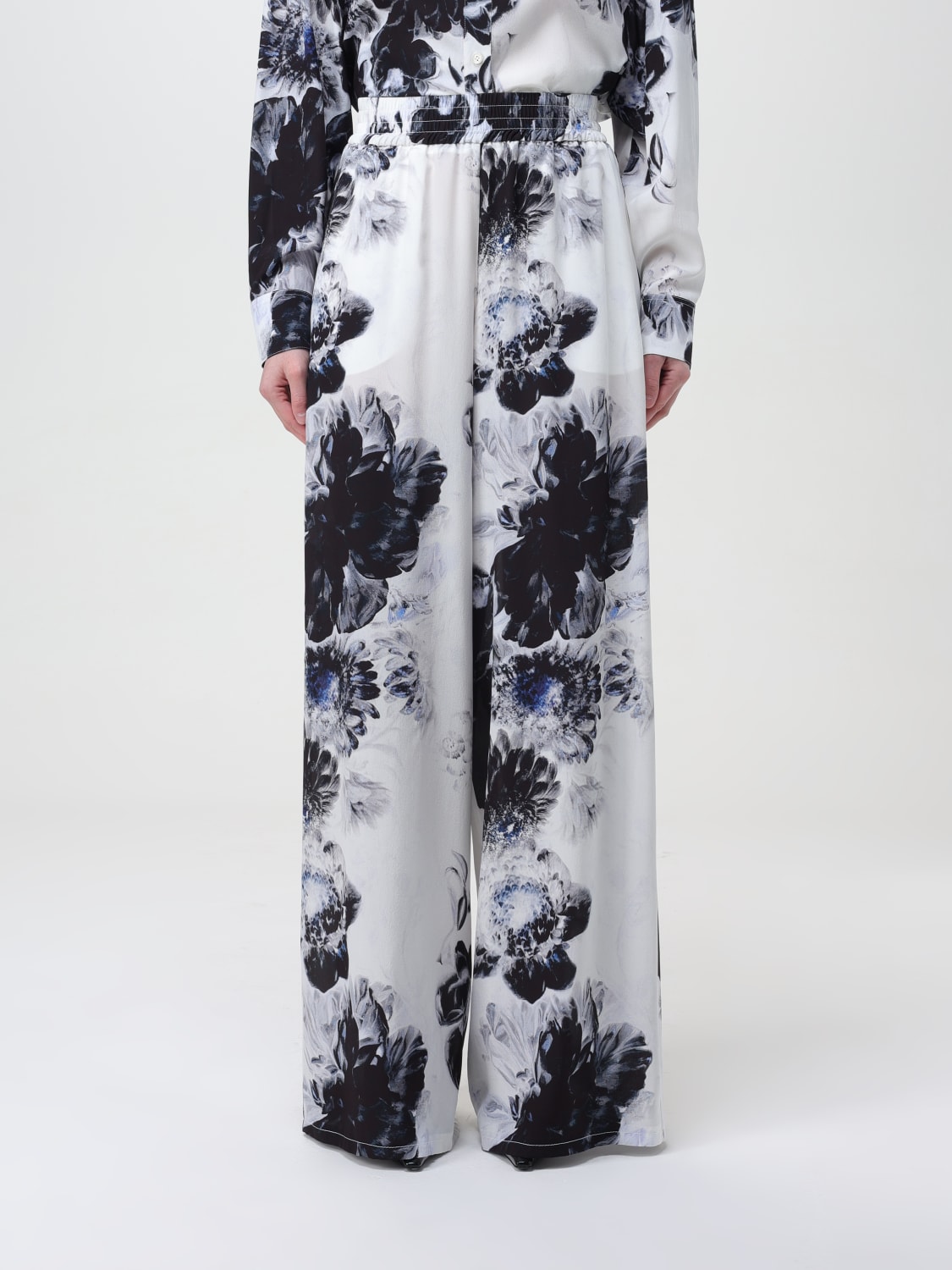 ALEXANDER MCQUEEN PANTS: Pants woman Alexander McQueen, White - Img 1