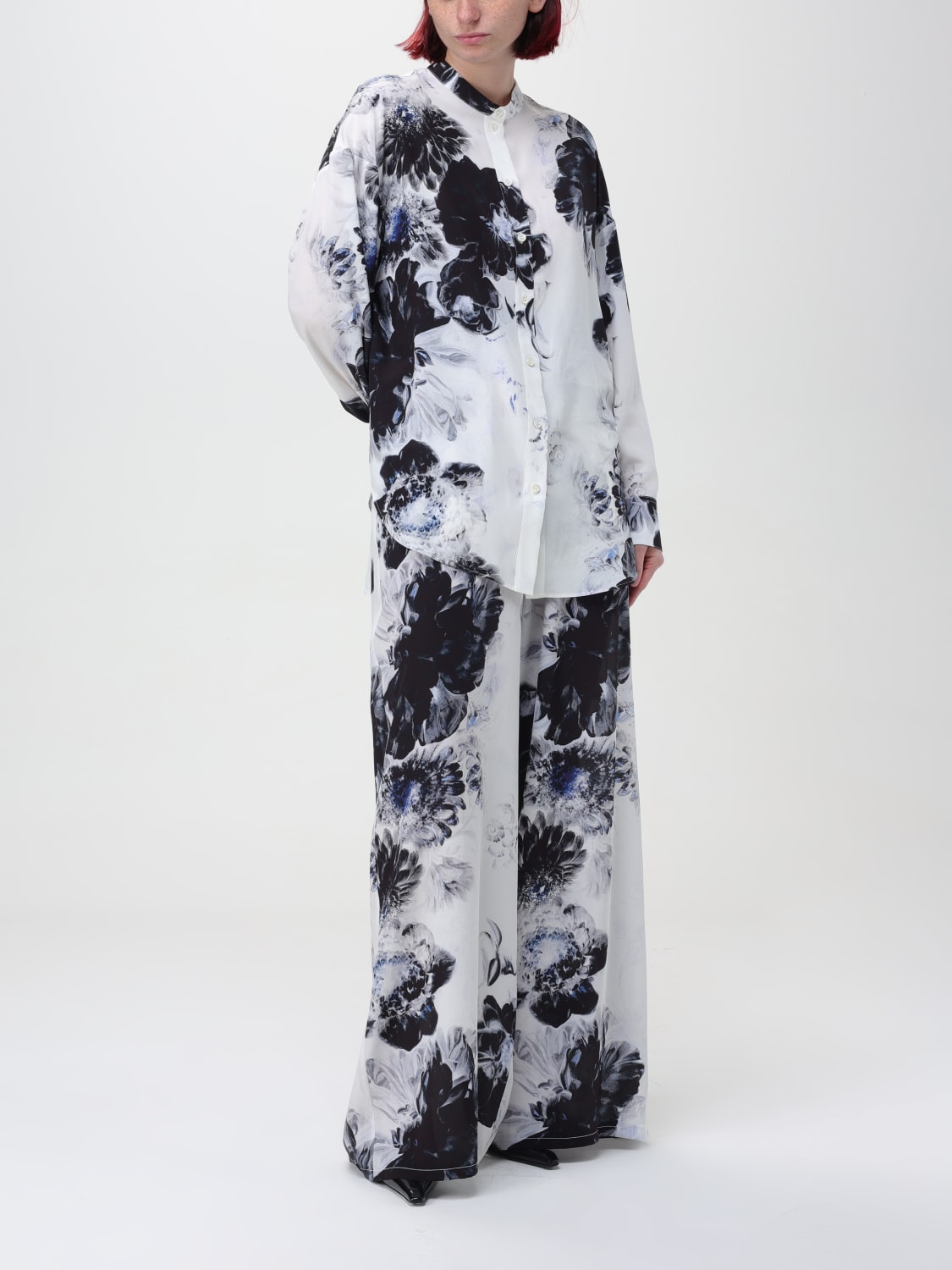 ALEXANDER MCQUEEN PANTS: Pants woman Alexander McQueen, White - Img 2