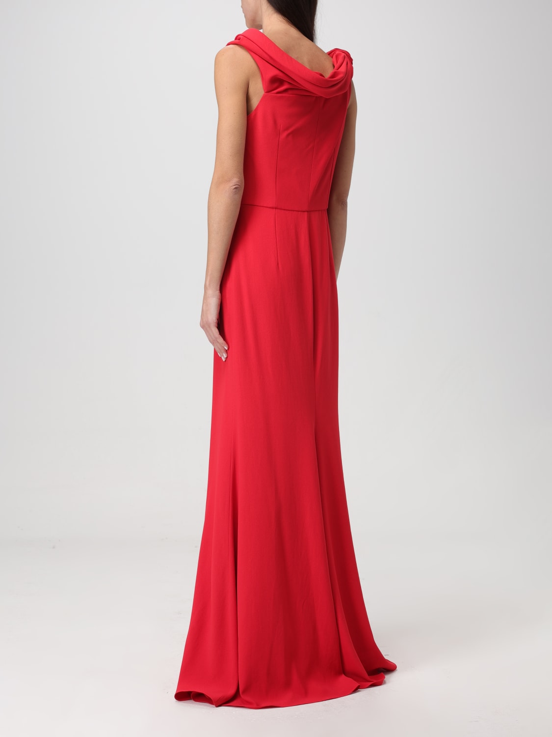 ALEXANDER MCQUEEN KLEIDER: Kleid damen Alexander McQueen, Rot - Img 2