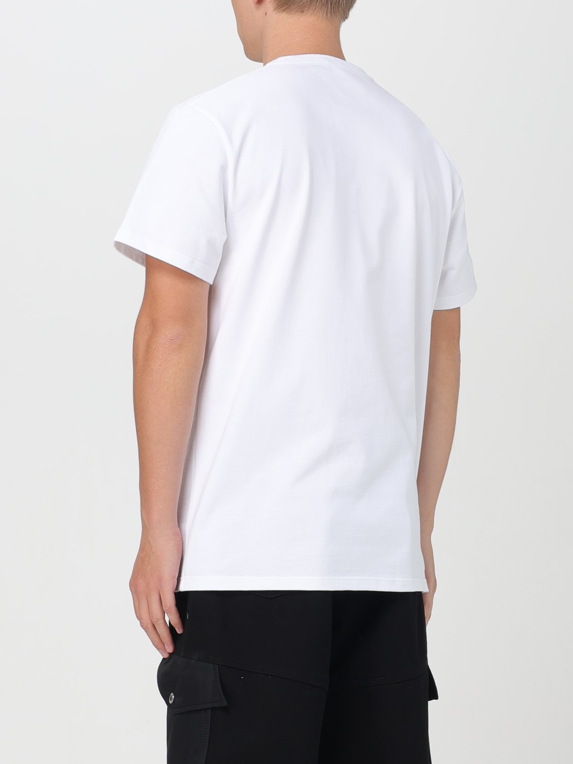 Tシャツ・カットソー ALEXANDER MCQUEEN Men T-shirt White 776281QXAAB 9000 McQueen Outlet: t-shirt with mini logo - White | McQueen t