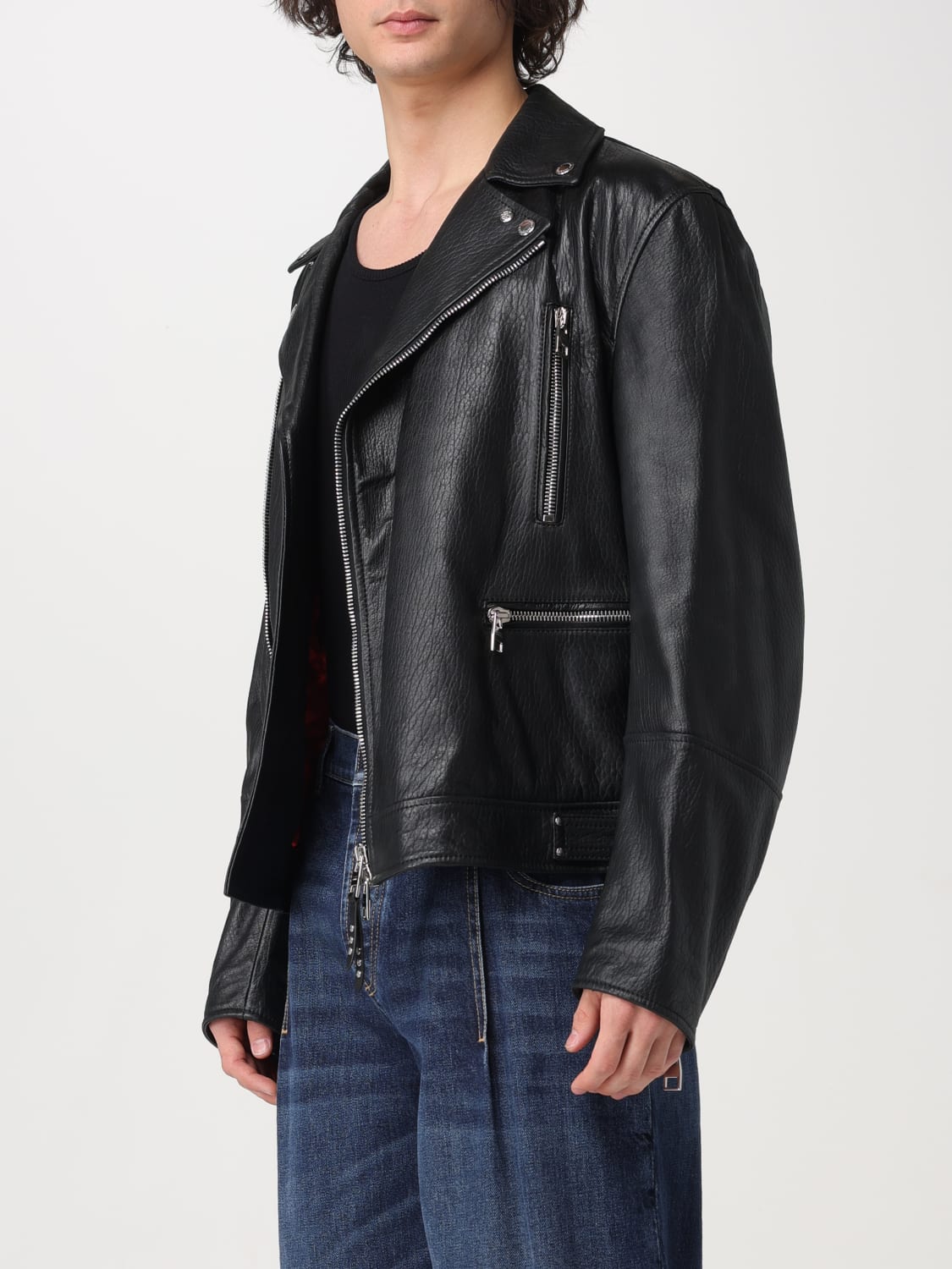 MCQUEEN JACKE: Jacke herren McQueen, Schwarz - Img 4