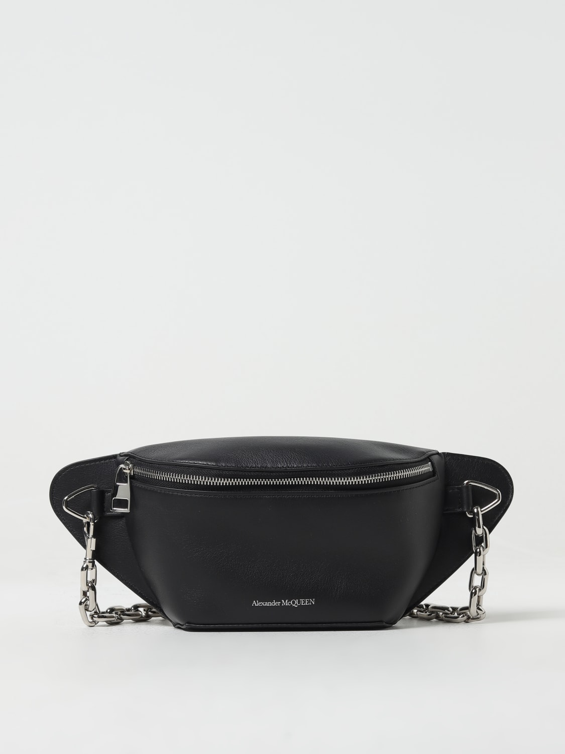 MCQUEEN BELT BAG: Bags men McQueen, Black - Img 1