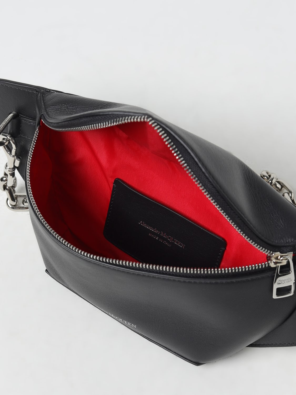 MCQUEEN BELT BAG: Bags men McQueen, Black - Img 4