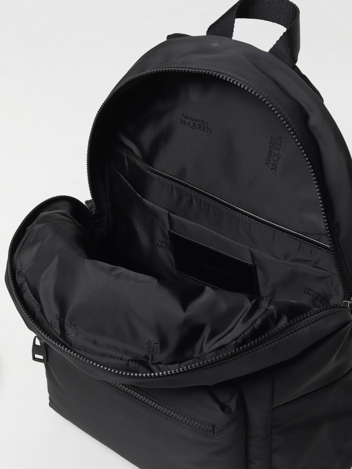 ALEXANDER MCQUEEN RUCKSACK: Tasche herren Alexander McQueen, Schwarz - Img 4