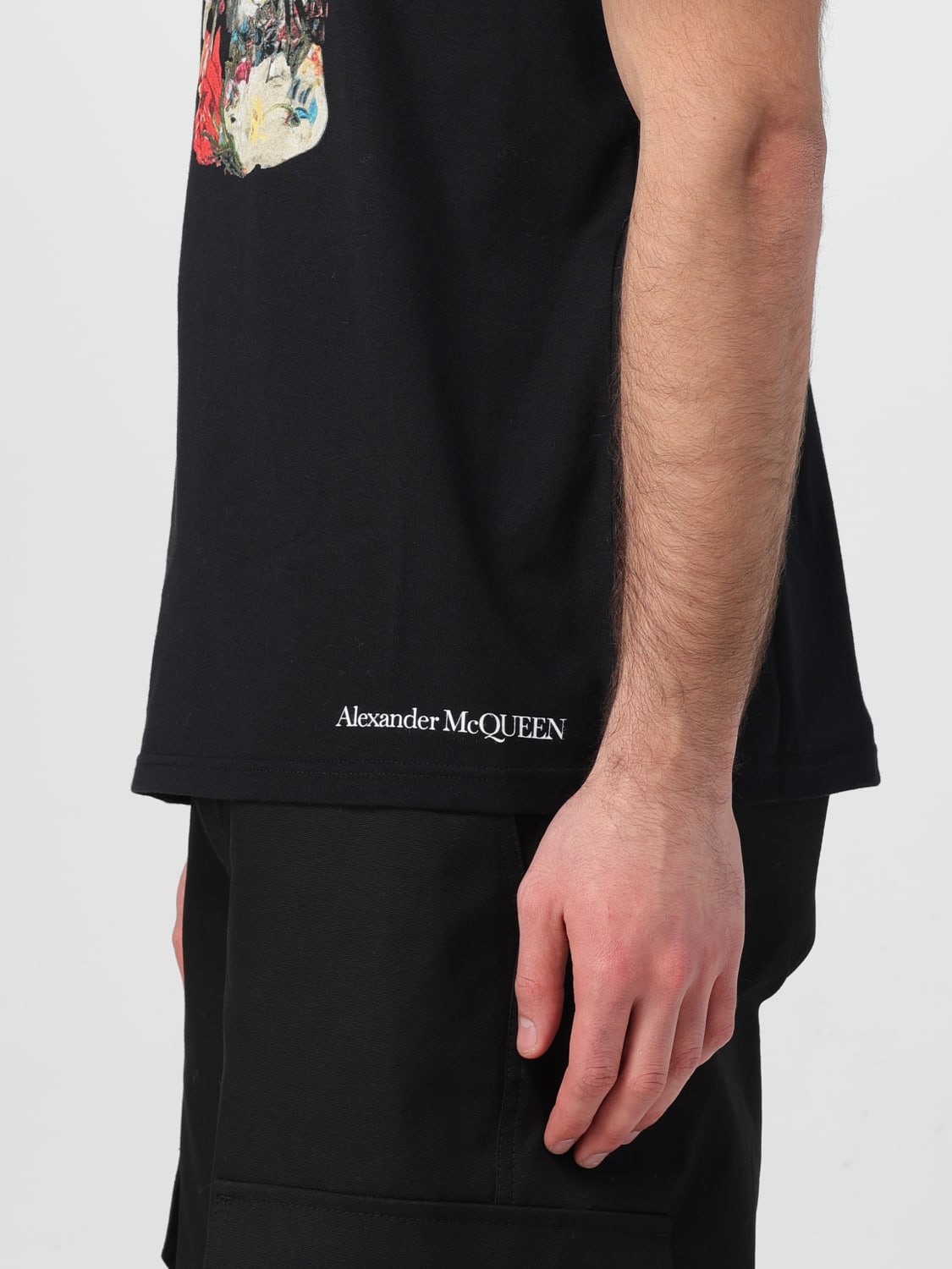 ALEXANDER MCQUEEN T-SHIRT: T-shirt men Alexander McQueen, Black - Img 5