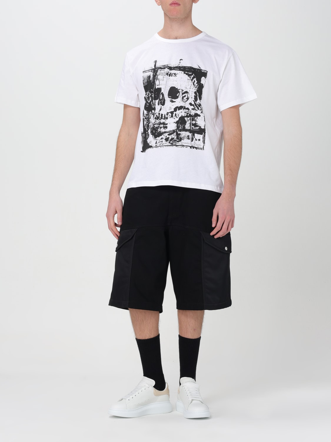 ALEXANDER MCQUEEN Tシャツ: Tシャツ メンズ Alexander McQueen, ホワイト - Img 2