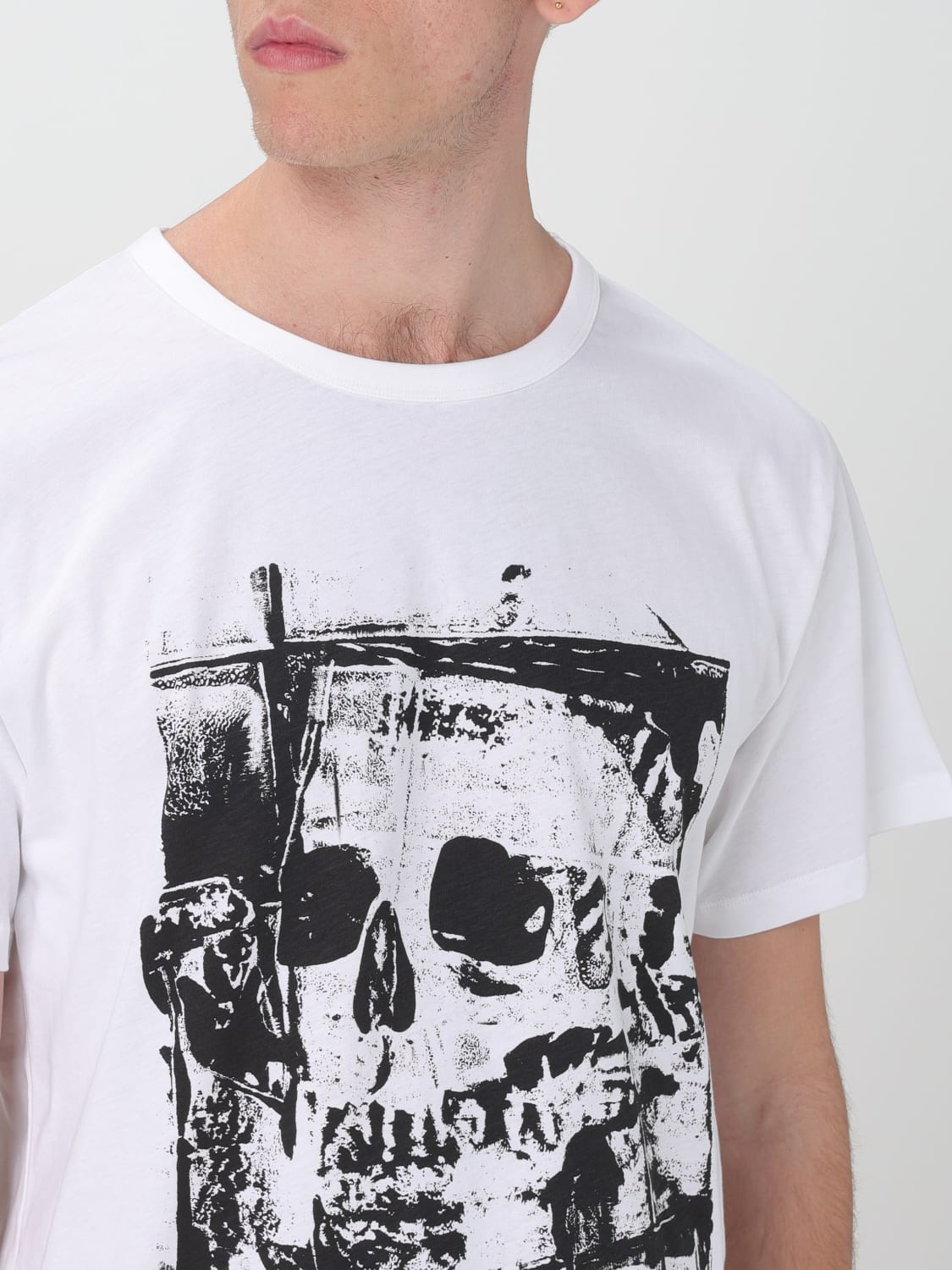 ALEXANDER MCQUEEN Tシャツ: Tシャツ メンズ Alexander McQueen, ホワイト - Img 5