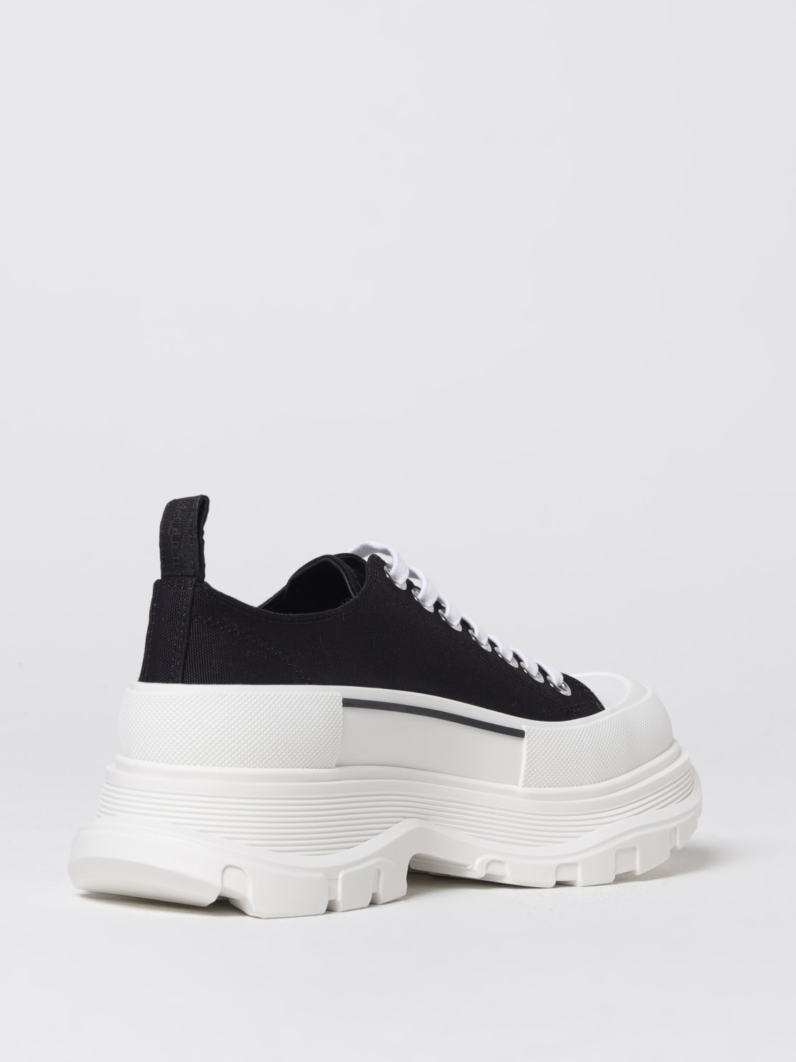 MCQUEEN SNEAKERS: McQueen sneakers in canvas, Black - Img 3