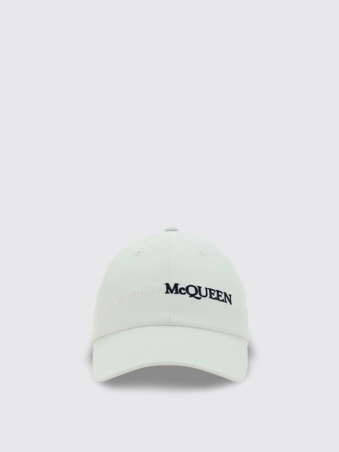 Giglio Cappello Alexander McQueen in cotone con logo