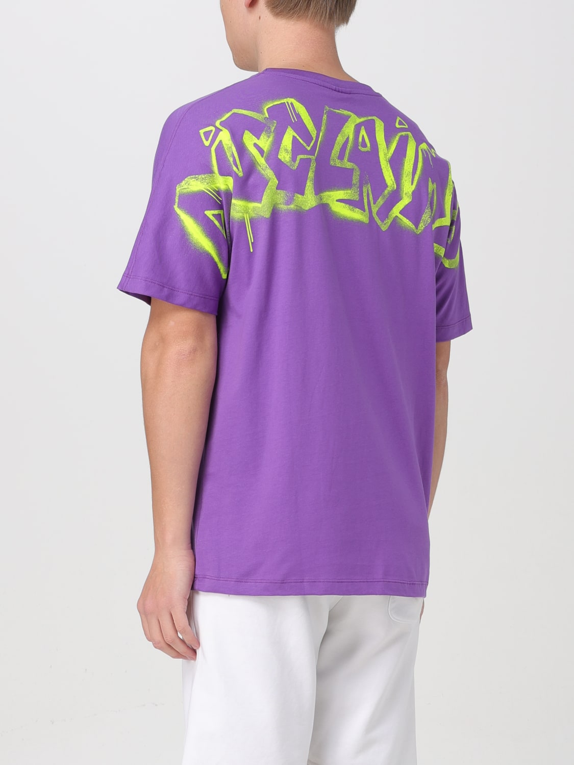 DISCLAIMER: T-shirt men - Violet | Disclaimer t-shirt 54202 online at ...