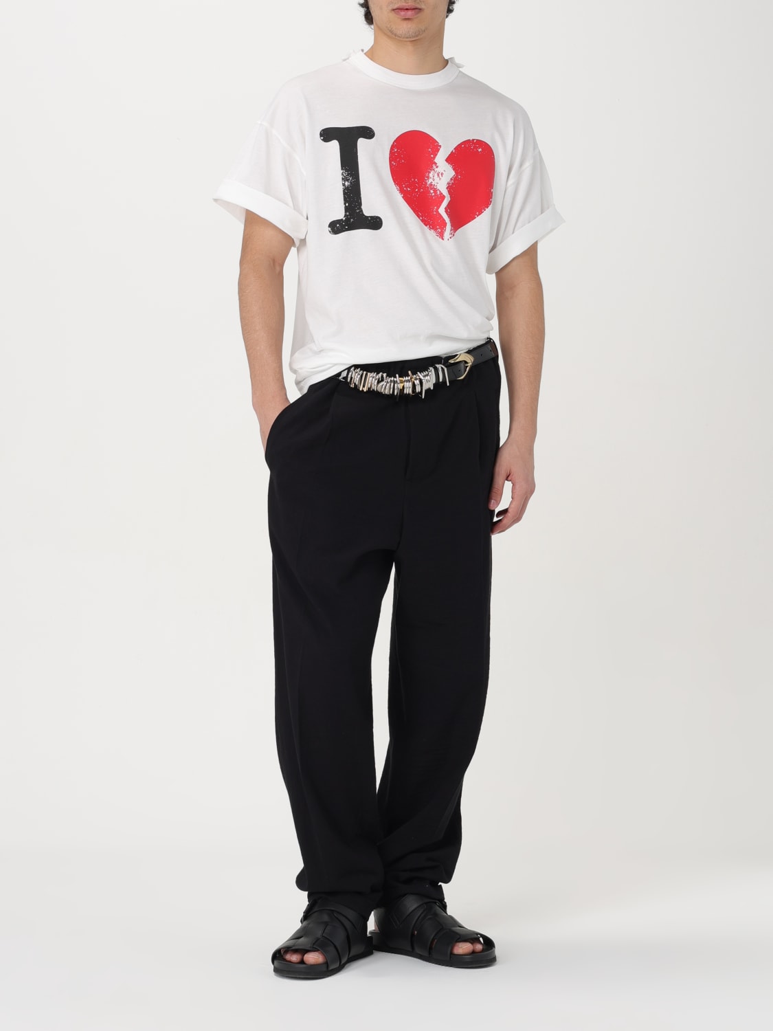 Tシャツ・カットソー MAGLIANO Men T Shirts T58013443 10 White Magliano T-Shirt - White - Men | T5801344310 | thebs.com