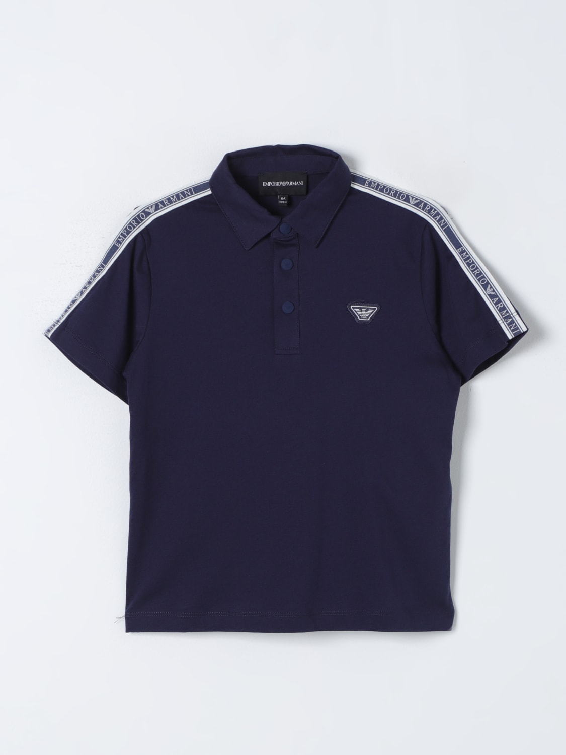 Kids armani polo top