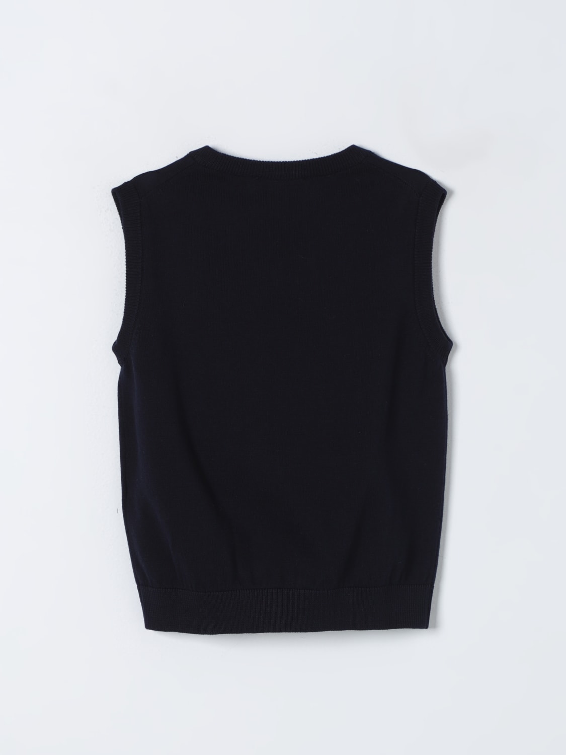 EMPORIO ARMANI ベスト: セーター ボーイ Emporio Armani Kids, ブルー - Img 2