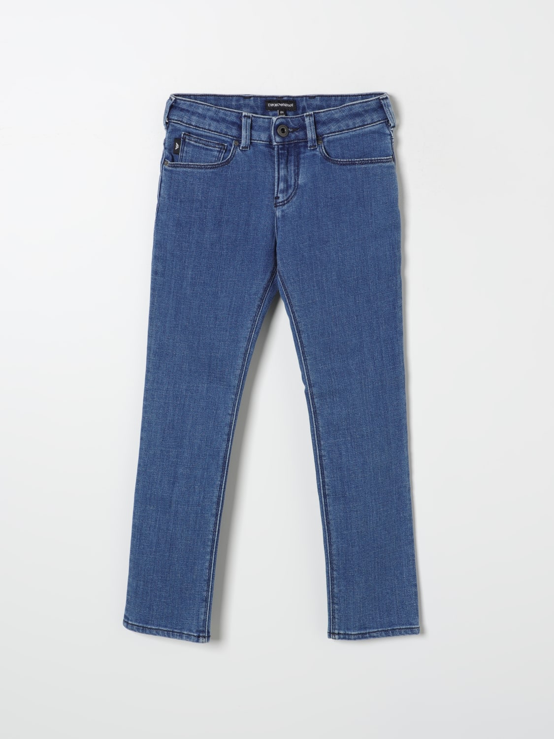 Emporio Armani Outlet Jeans kids Kids Denim Emporio Armani jeans 8N4J064D3BZ online at GIGLIO.COM