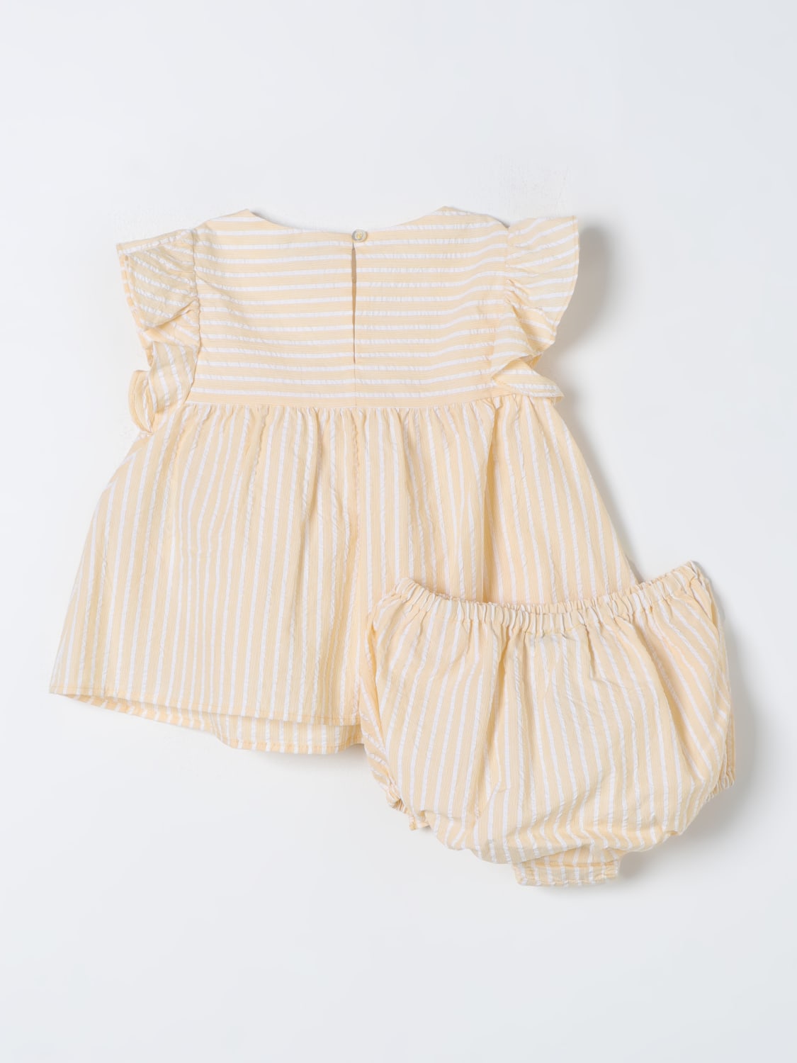 Emporio Armani Outlet Abito neonata kids Giallo Abito Emporio Armani 3DEV063N64Z online su GIGLIO.COM