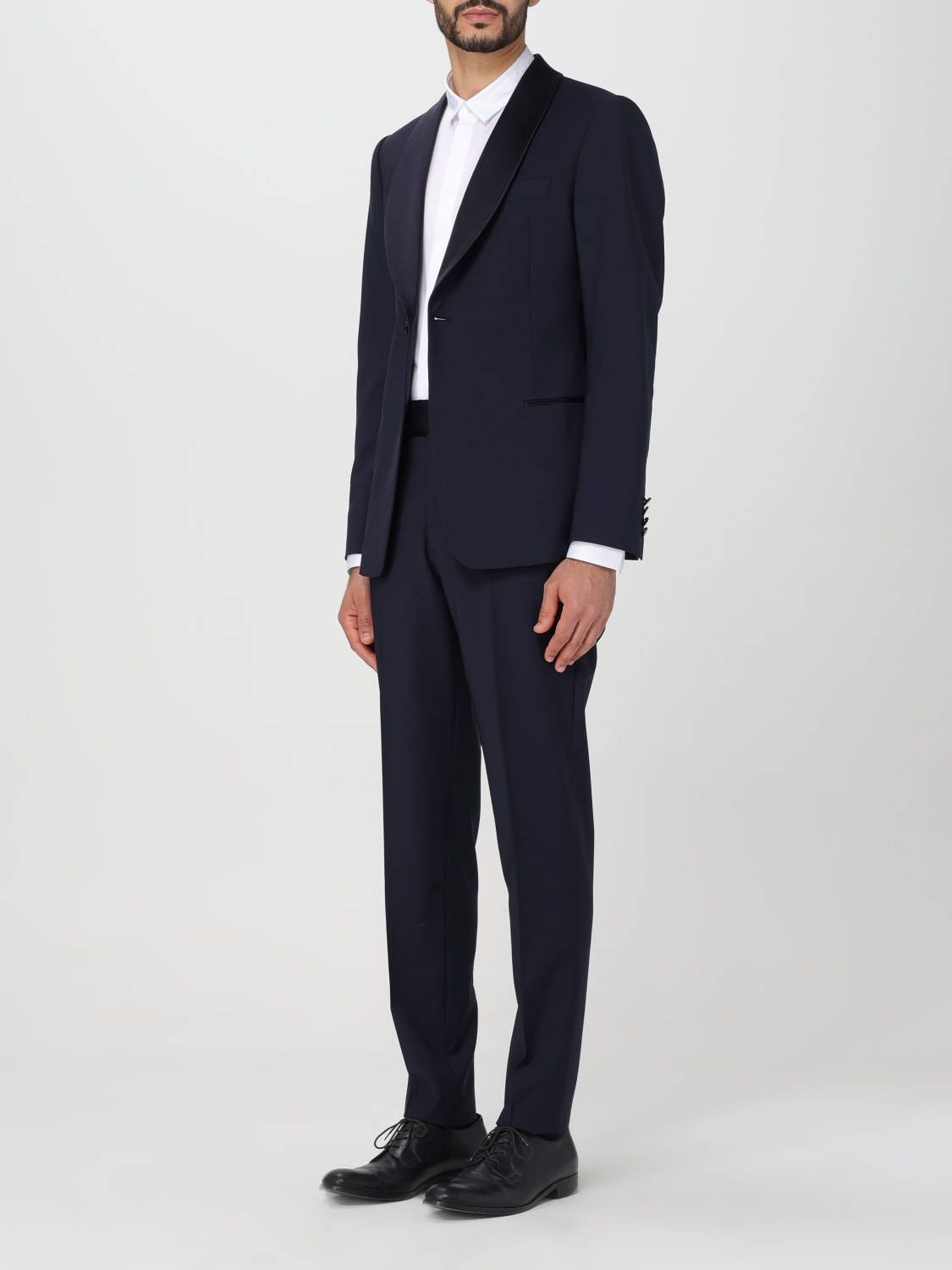 Outlet de Emporio Armani Traje hombre Azul Marino Traje Emporio Armani E31VB8F1549 en linea en GIGLIO.COM