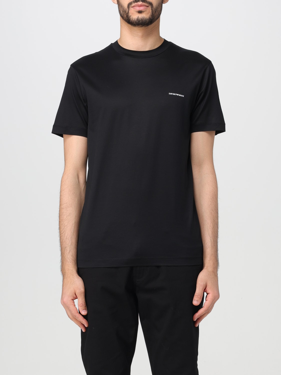 Giglio T-shirt Emporio Armani in jersey