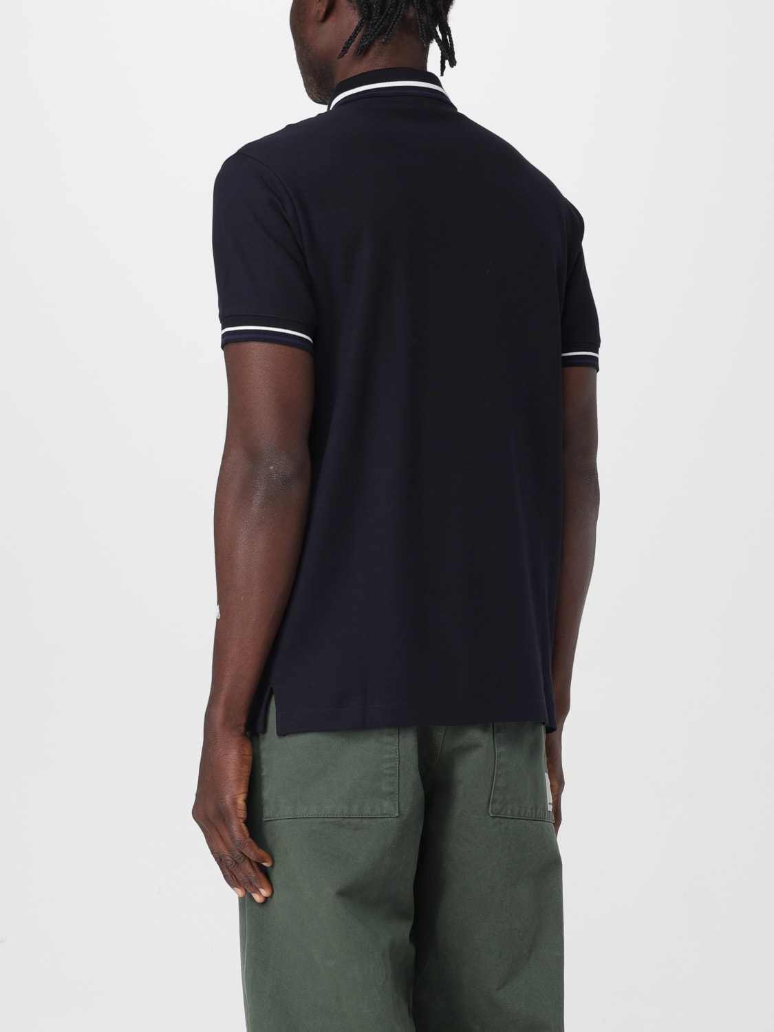 Armani navy shirt discount