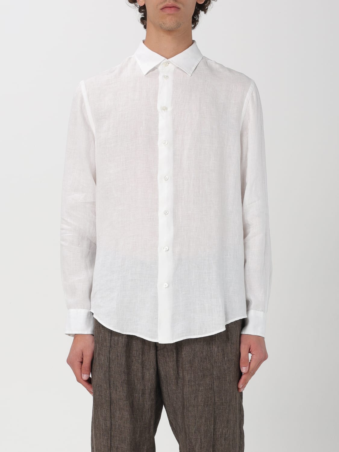 Giglio Camicia Emporio Armani in flax