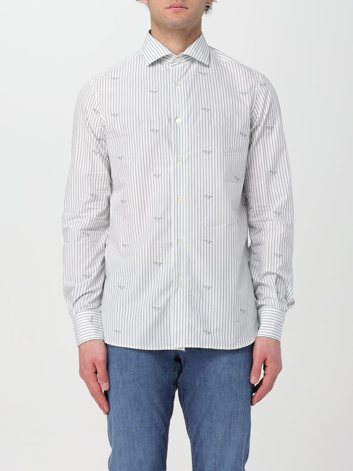 Giglio Camicia a righe Emporio Armani