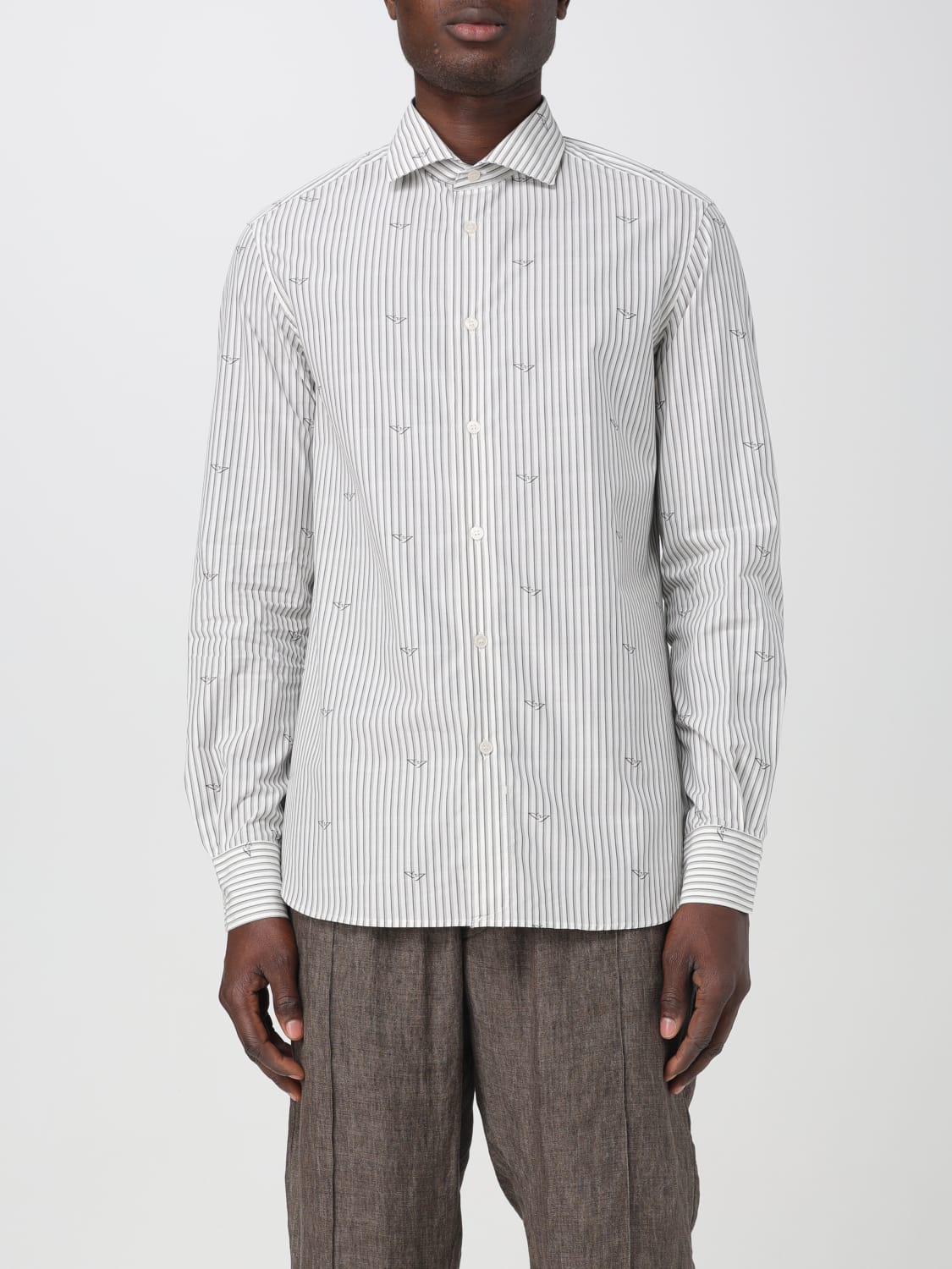 Giglio Camicia a righe Emporio Armani