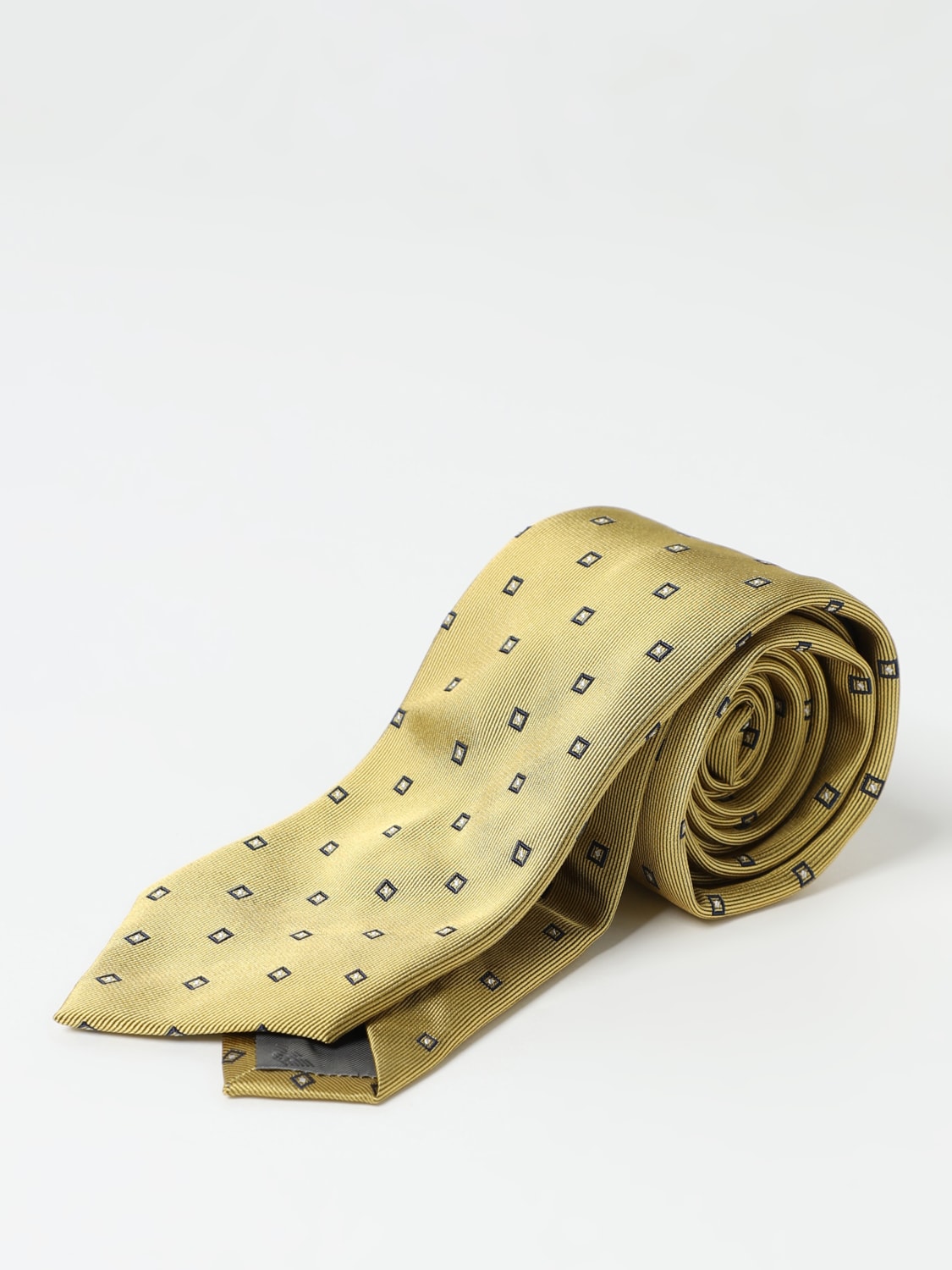 Giglio Cravatta Emporio Armani in seta jacquard