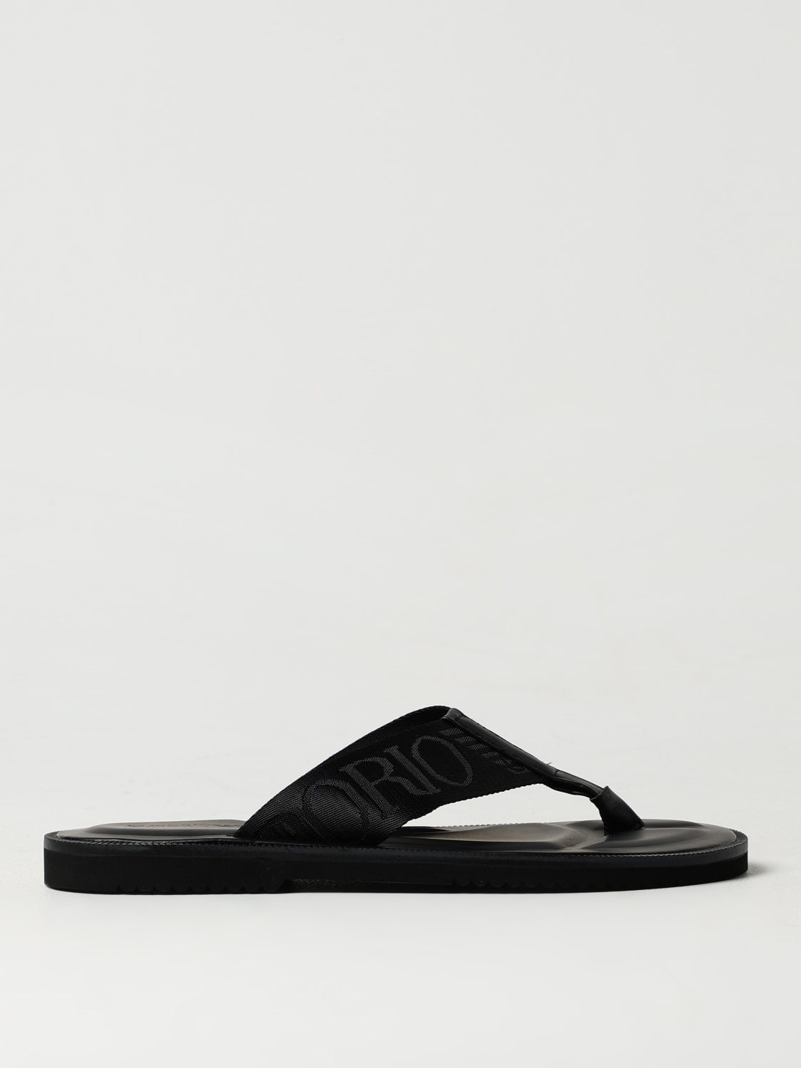 Armani flip flops mens clearance