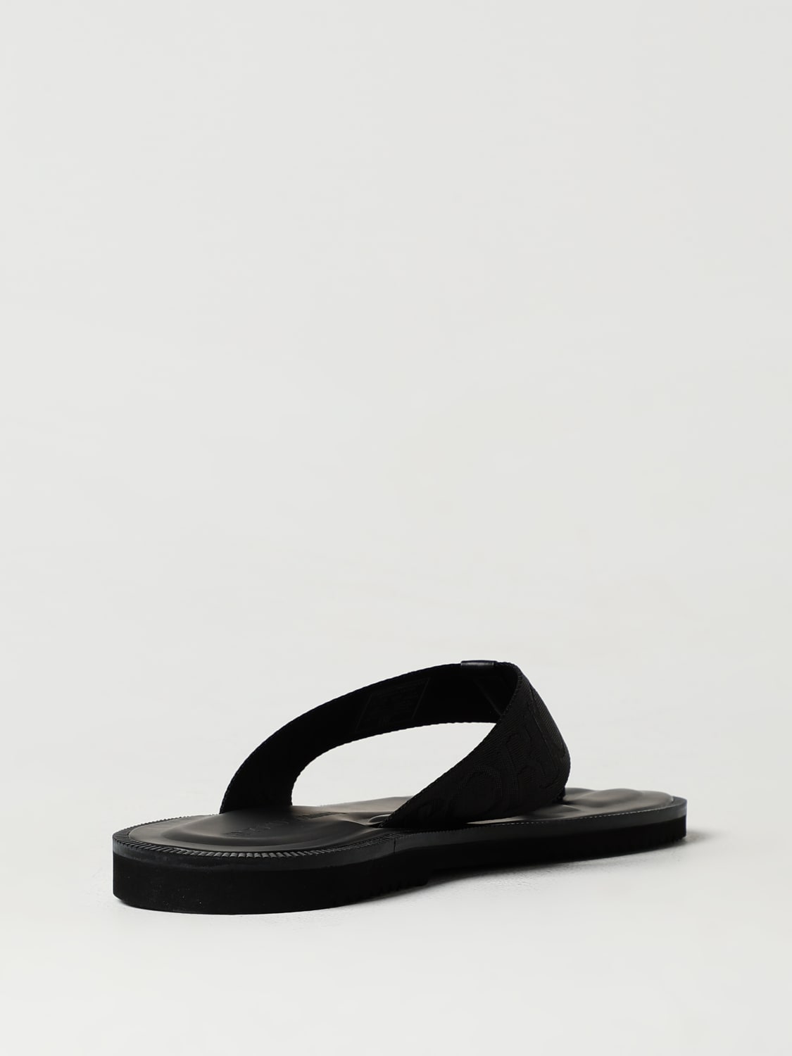 Emporio Armani Outlet Shoes men Black Emporio Armani sandals X4Q003XN788 online at GIGLIO.COM