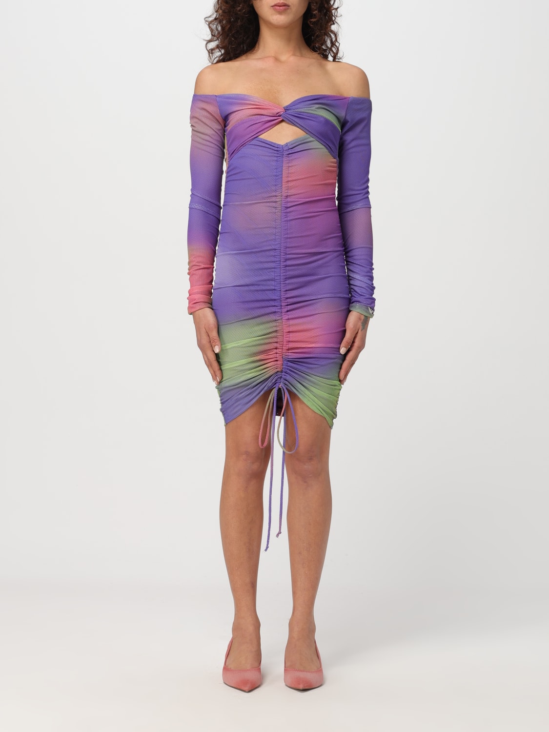 Outlet de Emporio Armani Vestido mujer Violeta Vestido Emporio Armani 3D2A9C2JLMZ en linea en GIGLIO.COM